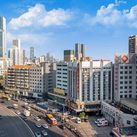 Warm Yes Business Hotel Guangzhou Buitenkant foto
