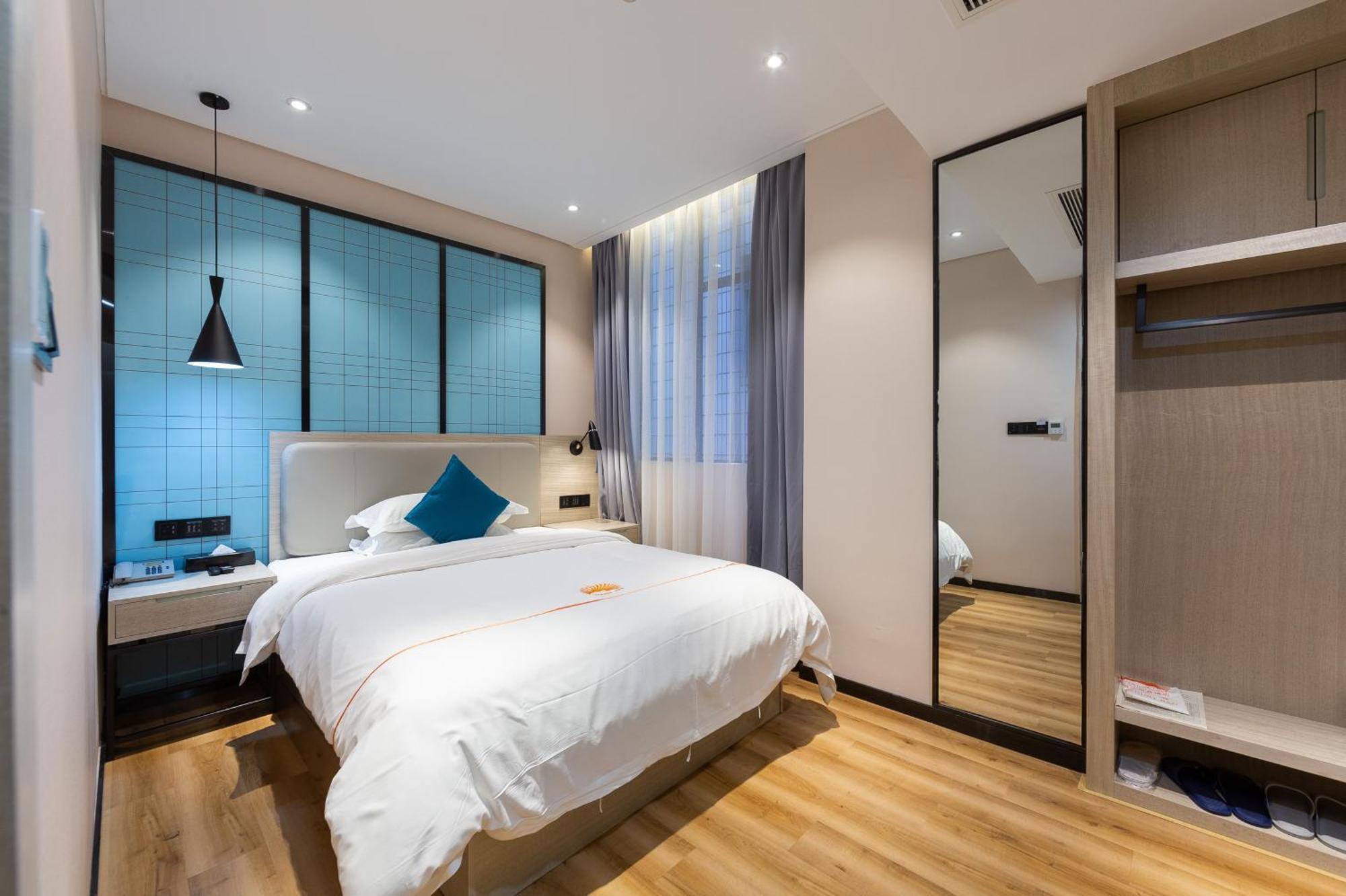 Warm Yes Business Hotel Guangzhou Buitenkant foto