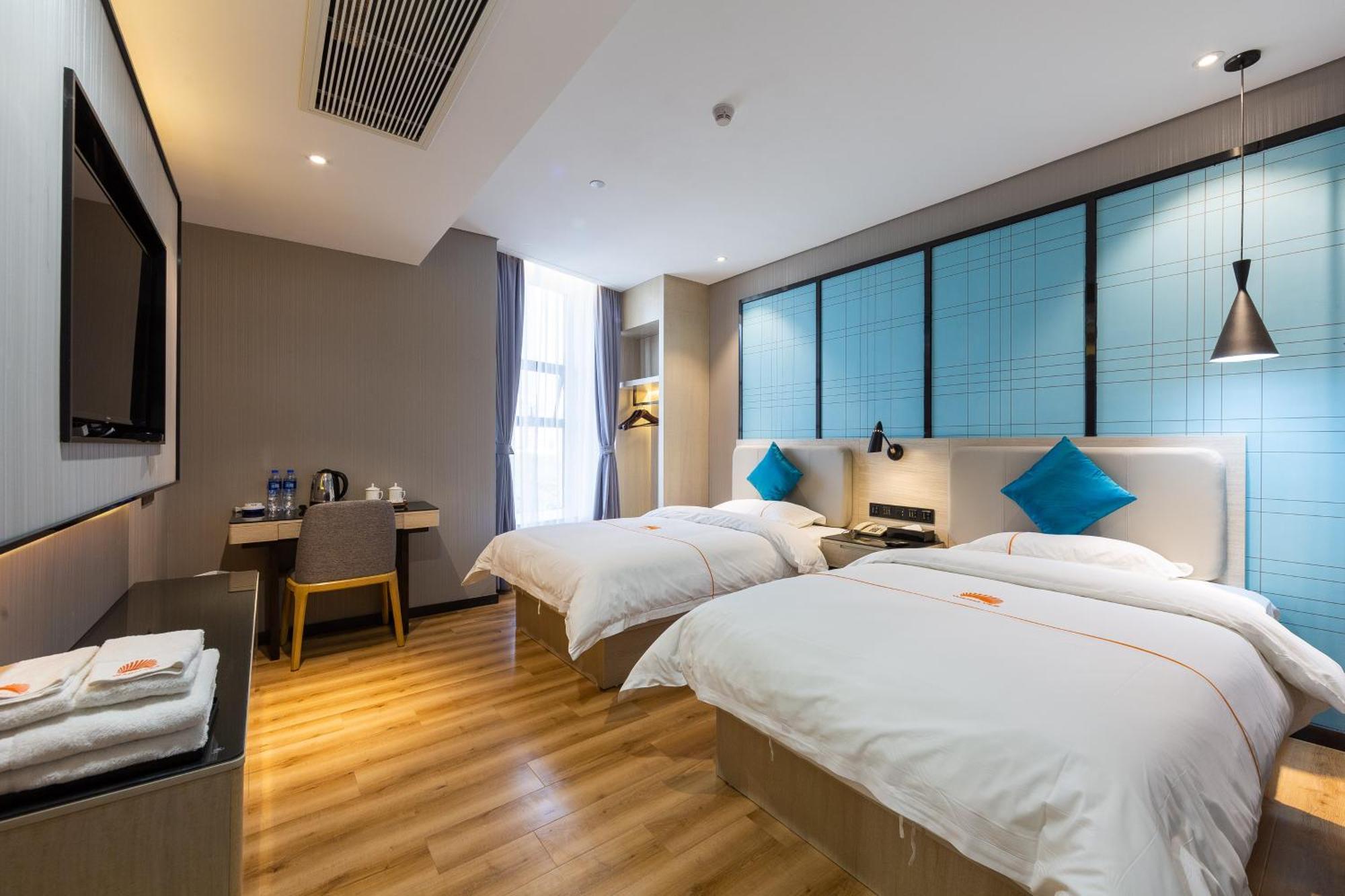 Warm Yes Business Hotel Guangzhou Buitenkant foto